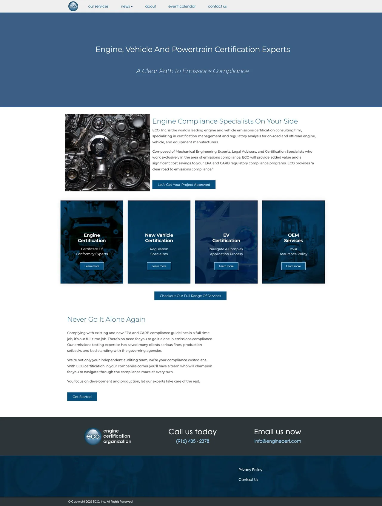 Full previous ECO homepage scaled to fit without cropping