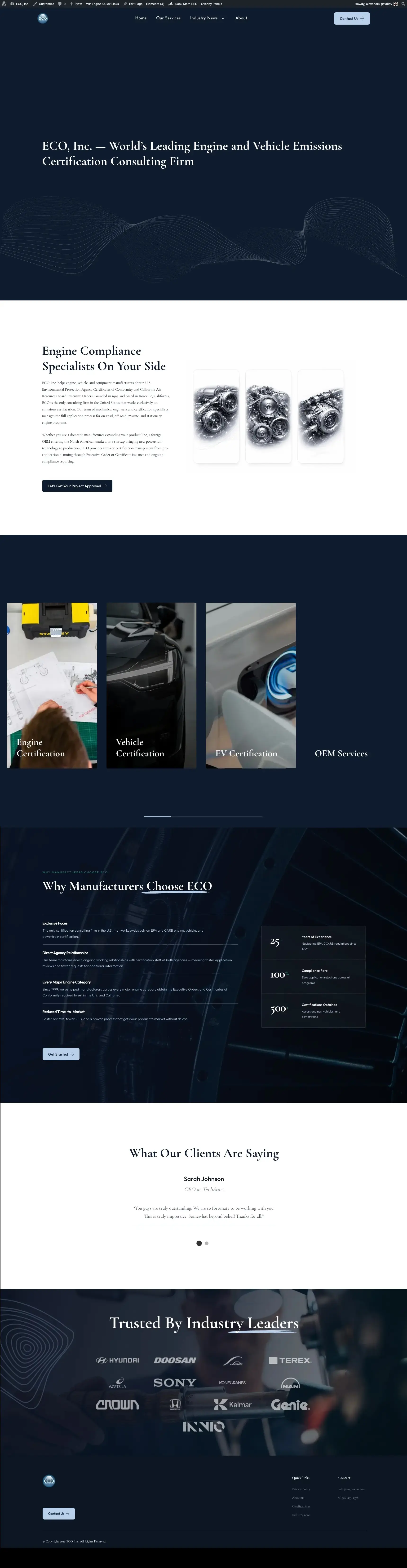 After — GeneratePress + GenerateBlocks